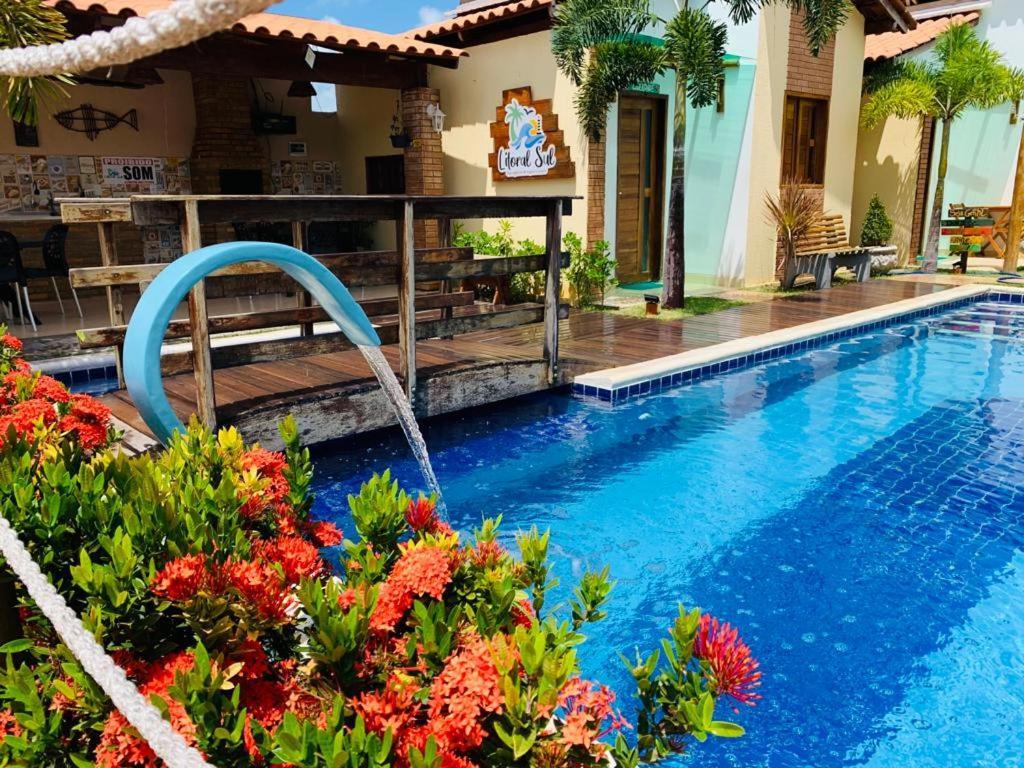 FLATS VILLAS LITORAL SUL - Lagoa do Pau - Coruripe - AL Extérieur photo