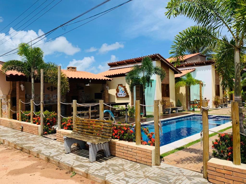 FLATS VILLAS LITORAL SUL - Lagoa do Pau - Coruripe - AL Extérieur photo