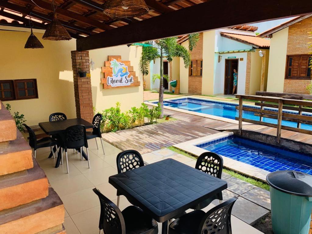 FLATS VILLAS LITORAL SUL - Lagoa do Pau - Coruripe - AL Extérieur photo